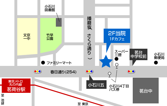 鍋山歯科クリニック　アクセス地図